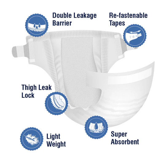 Prestige Adult Diaper XL - Image 2