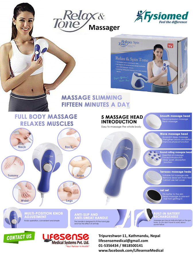 Relax Spin & Tone Body massager - Image 2