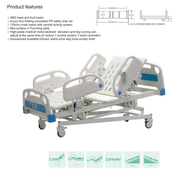 Electric ICU Bed- 5 Functions - Image 2