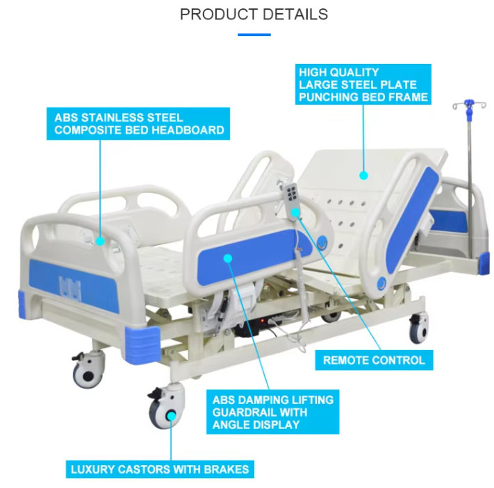 Electric ICU Bed- 5 Functions - Image 3