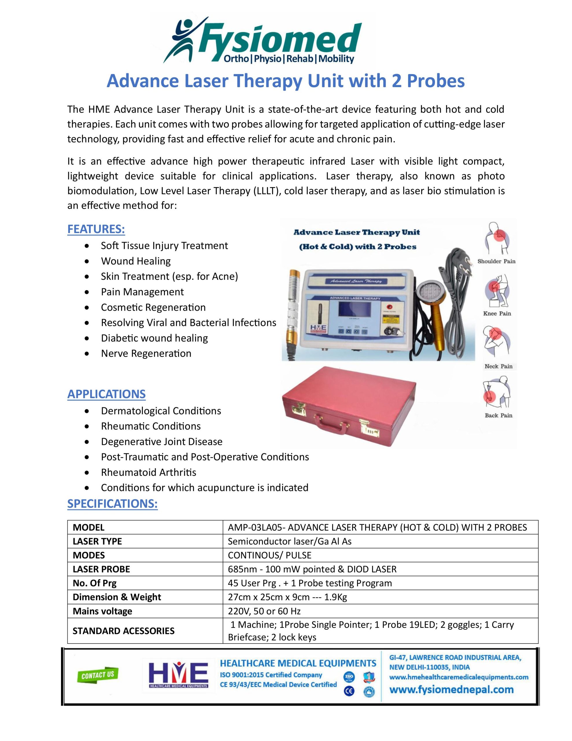 Advanced Laser Therapy Unit - Image 2