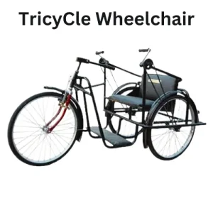 Tricycle wheelchair