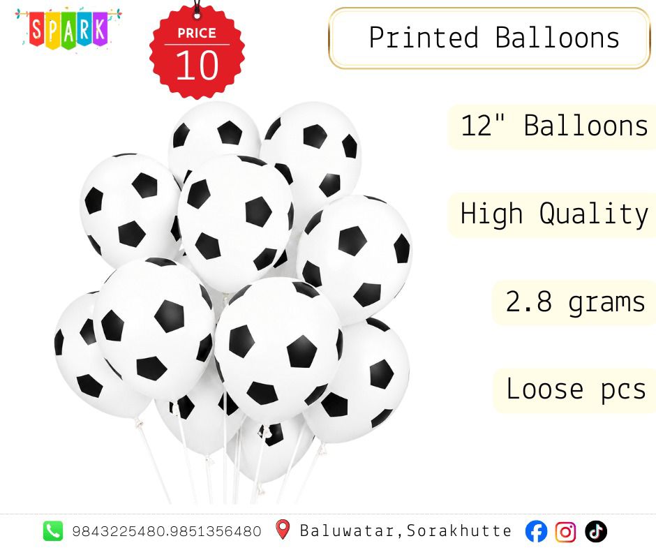 Printed Balloons